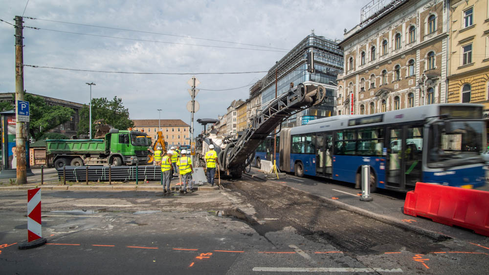 Elvileg az idén kész lesz a Blaha Lujza tér