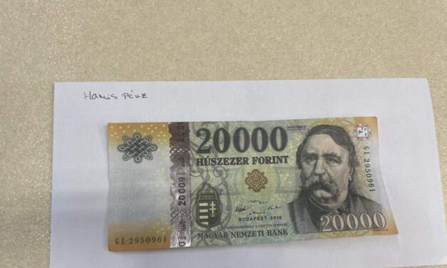 Kamu húszezres bukkant fel Óbudán