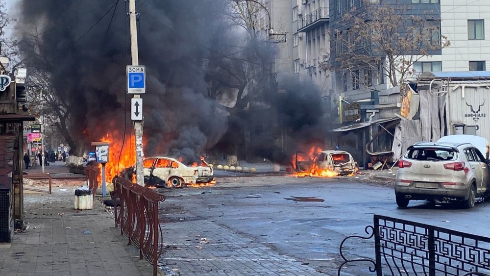 Szenteste napján is lőtték Herszon belvárosát az orosz megszállók, több embert meggyilkoltak