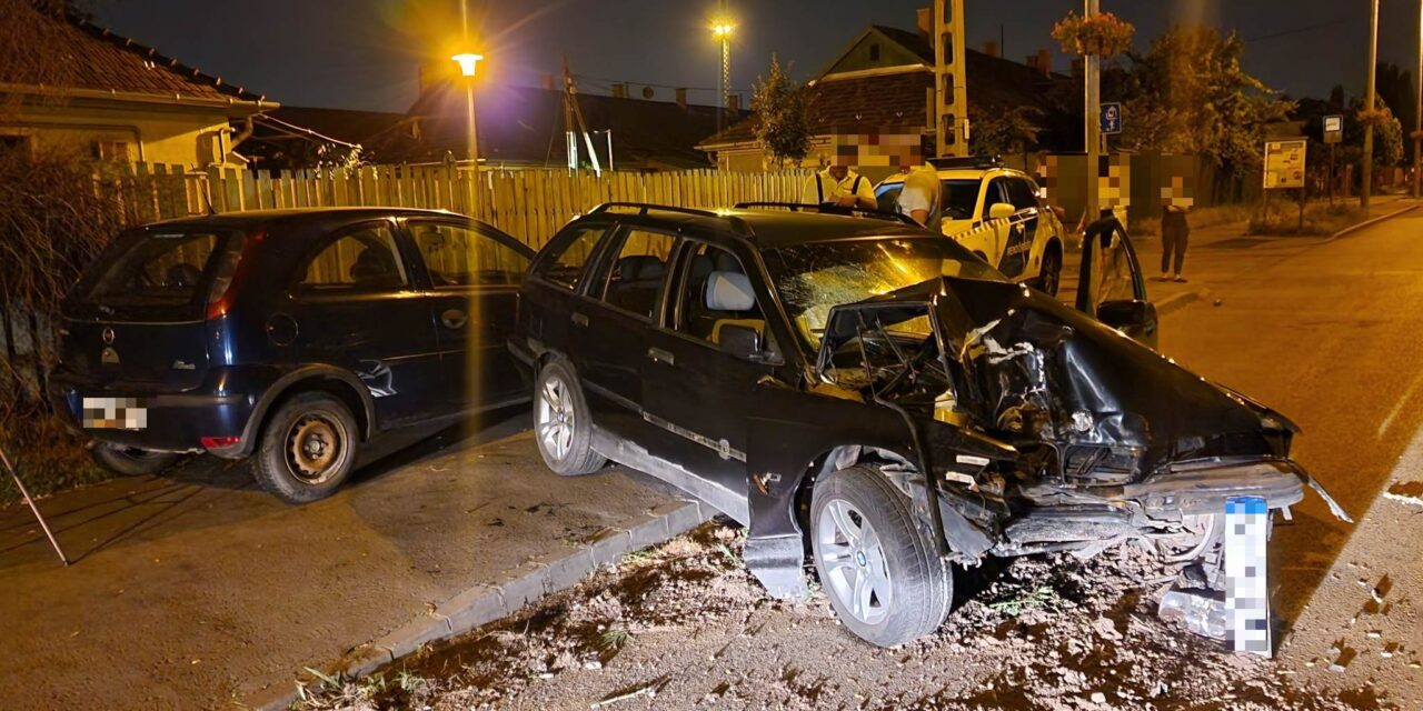 Esztelen száguldozás a főváros 9. kerületében: összetörte BMW-jét az „aranyifjú”, majd elszaladt a baleset helyszínéről