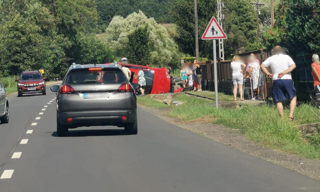 Megint súlyos baleset a nógrádi halálúton