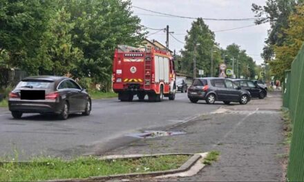 Parkolónak autónak ütközött majd kidöntött a csepeli strand kerítést egy Opel sofőrje – fotók a helyszínről