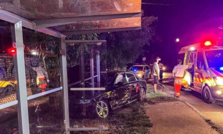 Fának csapódott az Audi a 18. kerületben – a buszmegálló is veszélybe került a durva ütközés után HELYSZÍNI FOTÓKKAL!