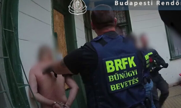 Levágta magáról a jeladót, a készenléti rendőrség kapta el Budapesten a szökésben lévő férfit