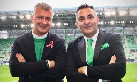 „Családom közt” – újabb balhé a Fradi meccsén, Győzikének és Kis Grófonak is üzentek a drukkerek