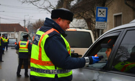 A héten már zajlik egy rendőrségi razzia az utakon, decemberben jön a következő