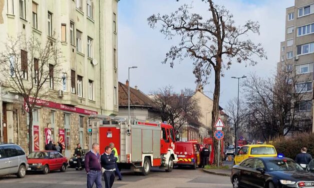 Halálos lakástűz Miskolcon: egy ember meghalt, három embert kimentettek