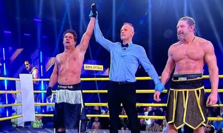 Sztárbox: kiderült, mit mondott Árpa Attila Pintér Tenyának a ringben, amelyet a nézők nem hallhattak