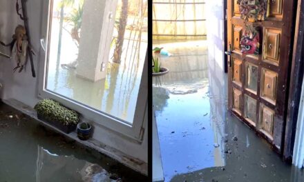 Teljesen ellepte a víz Varga Viktor budakalászi házát