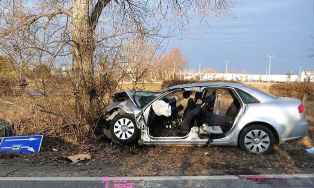 Halálos baleset Szigetszentmiklóson: egy rendőr és utasa szörnyethalt