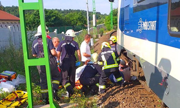 Gázolt a vonat szombaton Tárnoknál, tavaly 169 embert ütött el a vonat, több mint 100-an önként választották a halált