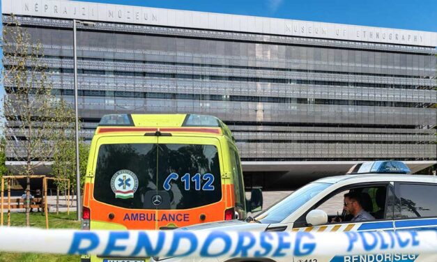Lezuhant és meghalt egy férfi a Néprajzi Múzeum tetejéről