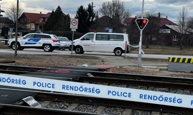 Elsodort egy biciklist a vonat a farmosi átjáróban, fennakadások vannak a vasúti közlekedésben