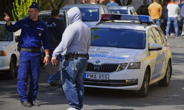 Késsel fenyegette a vonatra váró utasokat, majd egy családi házra lövöldözött a férfi Gödön – videó a cikkben