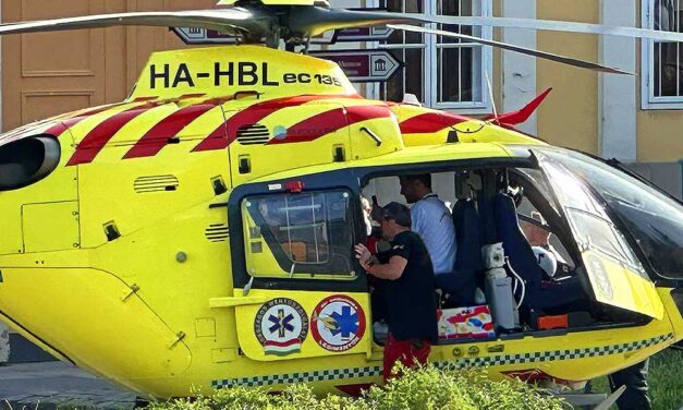 Halálra gázoltak egy kerékpárost Zalaegerszegen, az 53 éves férfihoz mentőhelikopter is érkezett