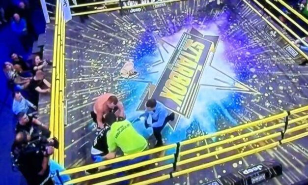 KO a Sztárboxban: Molnár Gusztáv úg kiütötte ellenfelét, hogy Noé Viktor a ring másik végén találta magát