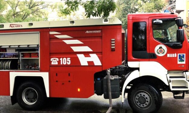 Tűz ütött ki a makói kórházban, egy ember meghalt