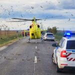 Két motorosbaleset történt pár órán belül: mentőhelikopter szállt le a 67-es főúton
