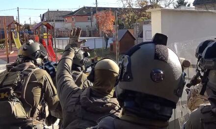 Megrázó videó, ahogyan menekítik a 15. kerületi óvodából a gyereket a késsel hadonászó férfi elől