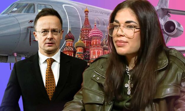 Szijjártó Péterrel együtt utazott Moszkvába Gáspár Győzike lánya: Evelin és a magyar küldöttség honvédségi géppel érkezett a tárgyalásokra