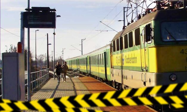Rosszul lett és az érkező vonat alá esett egy férfi Szentgotthardon, életveszélyes állapotban vitték kórházba