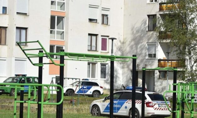 Kizuhant a 9. emeletről és meghalt egy idős férfi Szombathelyen