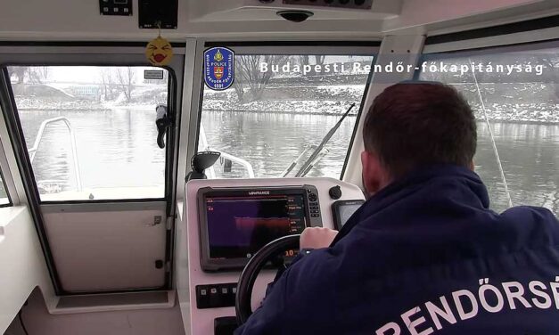 A rendőrség a Duna budapesti szakaszán keresi a péntek több napja eltűnt Egressy Mátyást – videó a cikkben