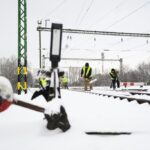 MÁV: a havazás miatt korlátozták a vonatközlekedést Keleföldön, több elővárosi vonalon kimaradnak a járatok