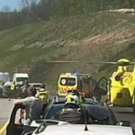 Halálos baleset az M1-esen: Tatabányánál több kilométeres a  torlódás