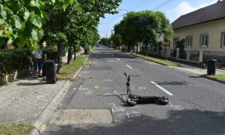 Súlyos rollerbaleset a Balatonnál, mentőhelikoptert riasztottak a sérült gyerekhez