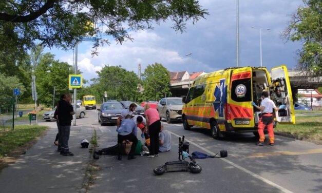 Elhunyt a 74 éves férfi, akit Óbudán elektromos rollerrel gázoltak el
