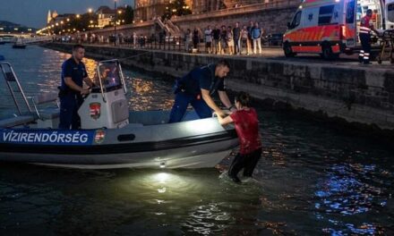 Hajnali dráma a Dunán: Hullámok közül húzták ki a mentőegységek az élettelenül sodródó nőt, majdnem átment rajta egy uszály
