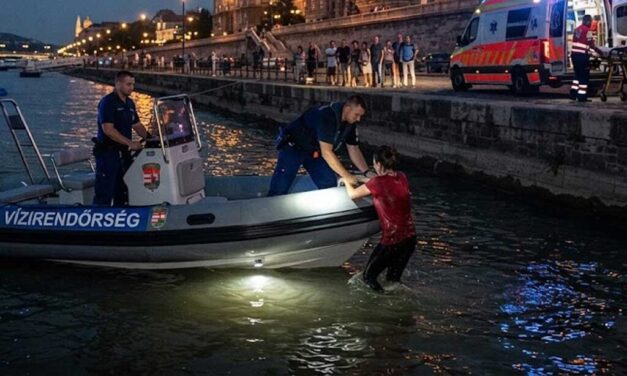 Hajnali dráma a Dunán: Hullámok közül húzták ki a mentőegységek az élettelenül sodródó nőt, majdnem átment rajta egy uszály
