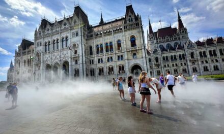 Újpesten és Budakalászon is megdőlt a hőségrekord, a MÁV fehérre festi a síneket a forróság miatt
