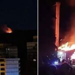 Kigyulladt egy szálloda Salgótarjánban, a tűzoltók egész éjjel oltották az épületet