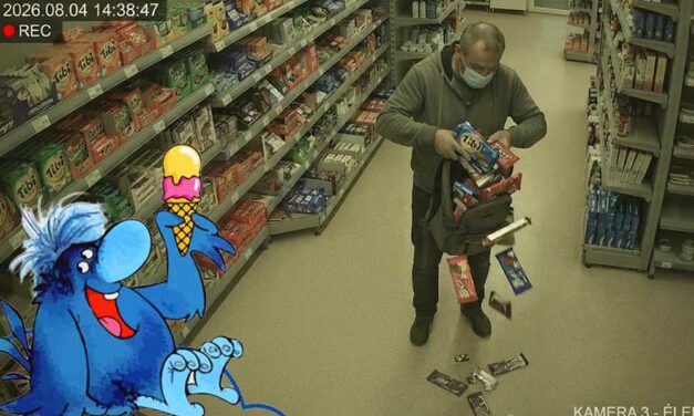 Gombóc Artúrnak érezhette magát a fóti csokitolvaj: Százhatvan tábla édességgel lépett meg a boltból