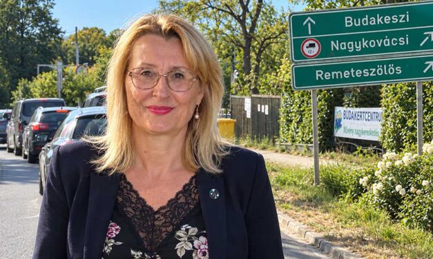 Itt a bejelentés, mikor kezdődhet a Budakeszi úti buszsáv építése: Budakeszi polgármestere, Győri Ottilia bemondta a dátumot