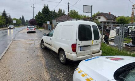 Bedrogozva, eltiltás alatt tombolt a solymári autós: Leköpte és összetörte egy nő kocsiját a parkolóban